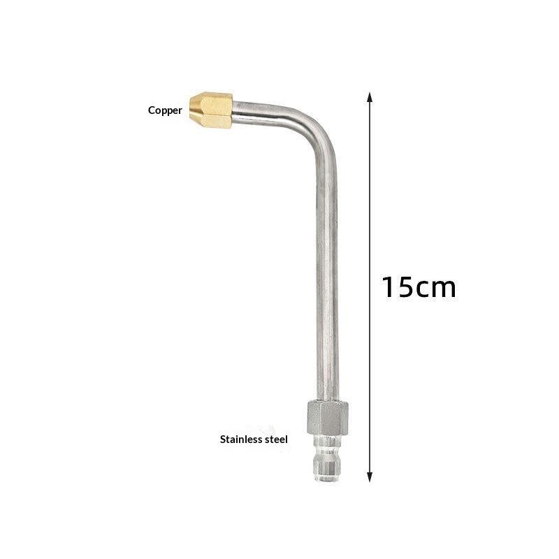 Pressure Washer Extension Spray Wand Set Stainless Steel Brass Nozzle For Car Washing Yard Cleaning