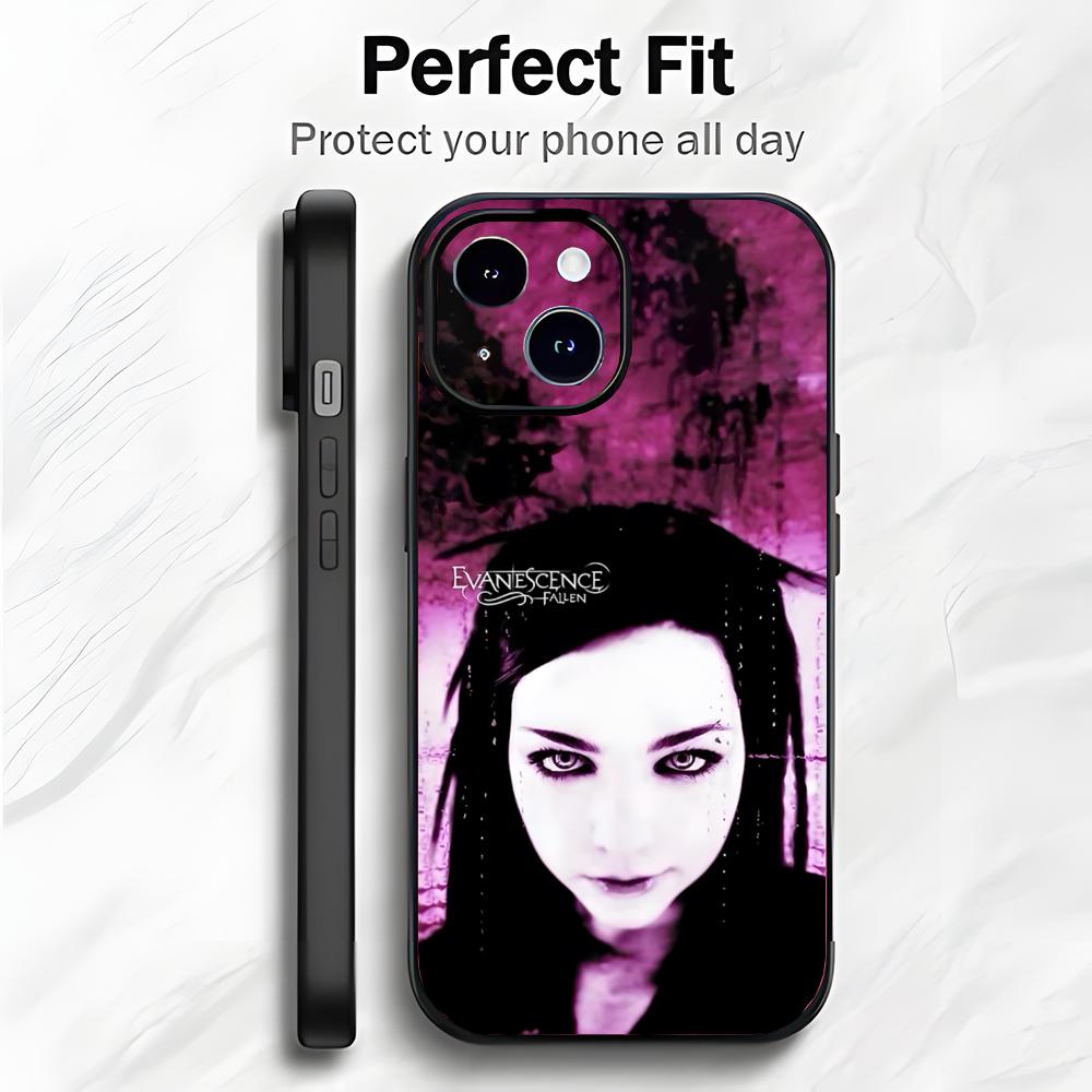 American Pop Singer E-Evanescence A-Amy Lee Phone Case Phone Case Soft Packaging Lightweight For iPhone17 16 15 14 13ProMax