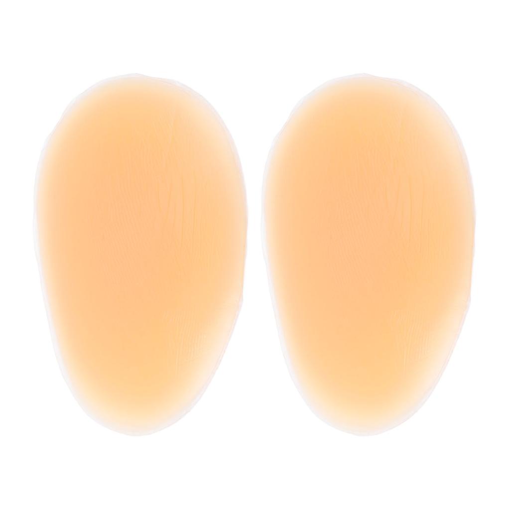 1 Pair Silicone Butt Pads Self Adhesive 3cm Thickness Fit Curves Hip Buttocks Padding