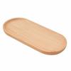 Minimalist Dessert Plate Oval Bread Board Japanese style Wooden Tray  Tea