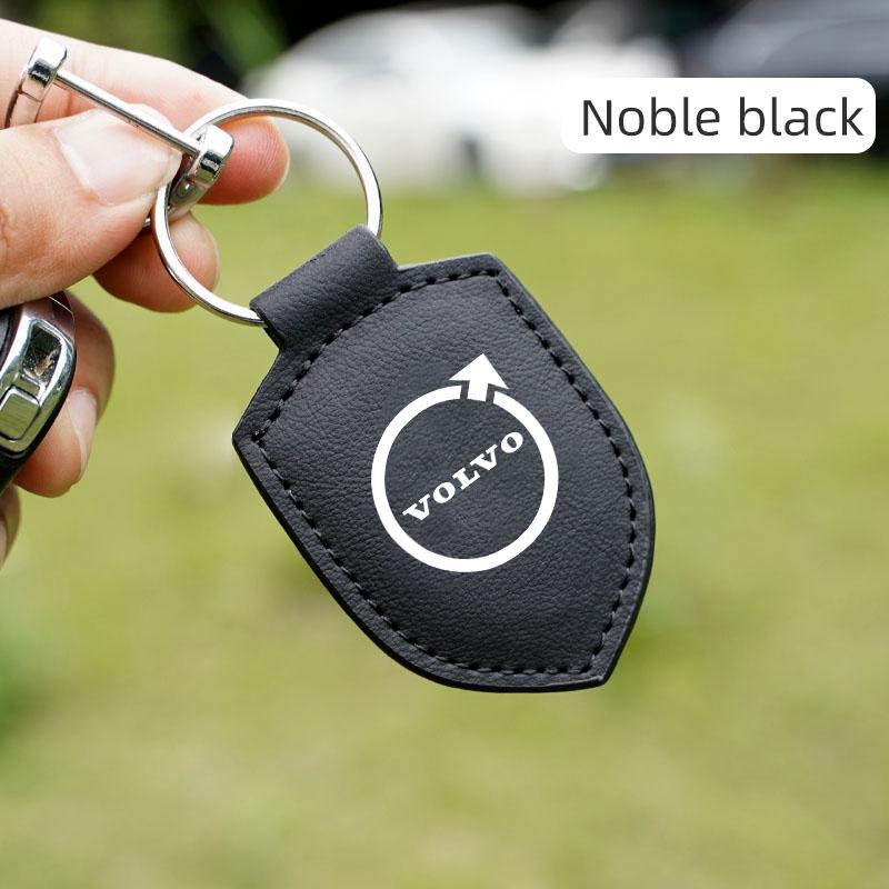 2026 Hot For Volvo Steering Covers Leather Car Keychain Key Ring Pendant Lanyard For Volvo XC90 V90 V60 XC60 V40 S80 S60 S90 C40