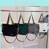 Trendy Minimalist Canvas Handbag For Women Available In White Green Black And Gray For Everyday Use