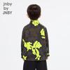JNBY Kids' 2025 Spring Unisex Long-Sleeve Printed Cotton Shirt
