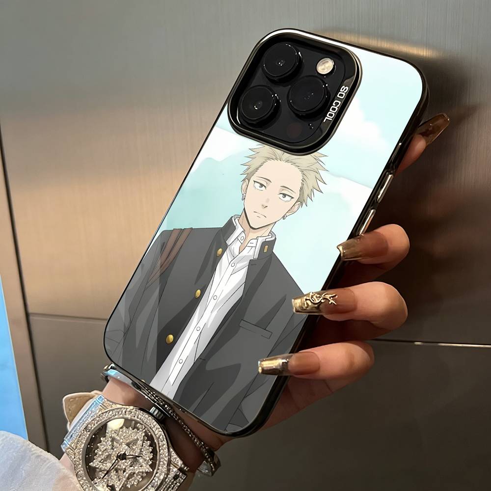 T-Tsumugi- Rintaro Phone Case For iPhone 17,16,15,14,13,12,11 Plus Pro Max Colored Silver Phone Case