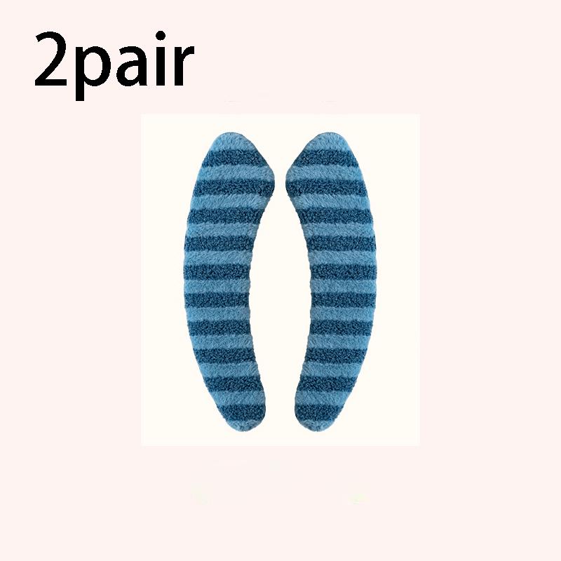 1Pair Washable & Reusable Thickened Toilet Seat Cushion Cover - Winter Soft Warm Bathroom Accessory