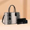 Women'S Snake Pattern Handbag Bag Trendy Women'S Bag Bag Bag