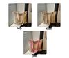 Woven Straw Crossbody Shoulder Bag - Large Capacity, Casual & Versatile Women's Summer Handbag