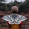 Non-Woven Fabric Festive Party Wing Halloween Moth Wing for Infant Decorative Wing Party Costume Cosplay Props