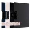 Standard Size Flipping Clipboard Folder With Horizontal Vertical Metal Clip File Organiser For School Office 12.8x9.65In