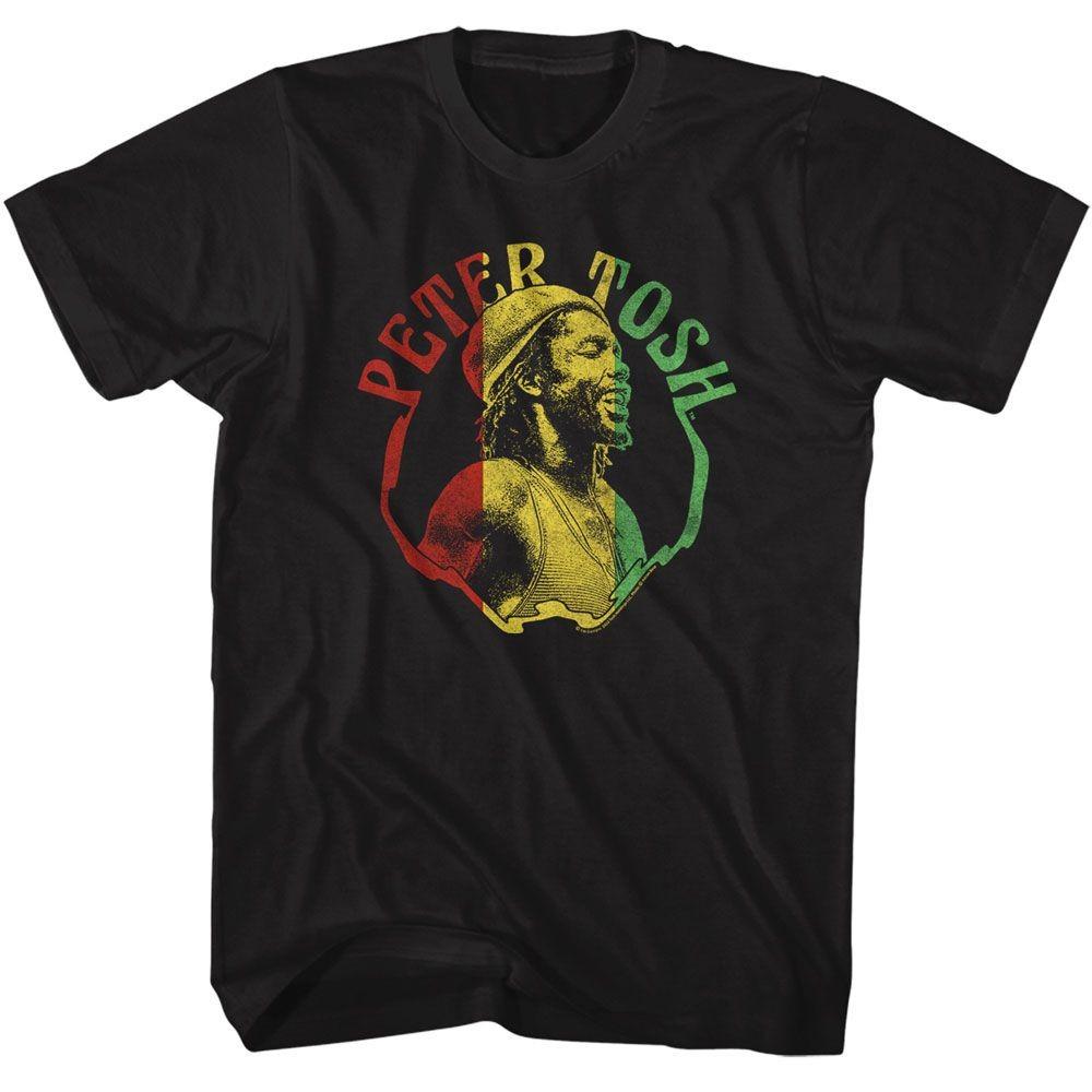 Peter Tosh Rasta Colors Music Shirt XXL