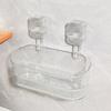 Suction Cup Storage Rack Wall-mounted Without DrillingBathroom Shower Washbasin Kitchen Storage Box