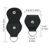 PU Leather Keychain Plectrum Storage Bag - Multi-color Options with Customizable Logo