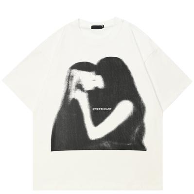 Streetwear Juokingi Grafiniai Marškinėliai Medvilniniai Marškinėliai Unisex Viršūnės Vasariniai Marškinėliai Trumpomis Rankovėmis