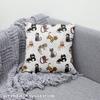 Royal Samt Stoff Polyester Zum Nähen - Motiv Katzen Mit Mustern