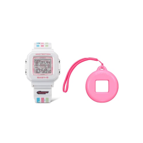 

Часы Casio Baby-G+Plus Модель-коллаборация с The Powerpuff Girls, Белые, BGD-10KPP-7JR