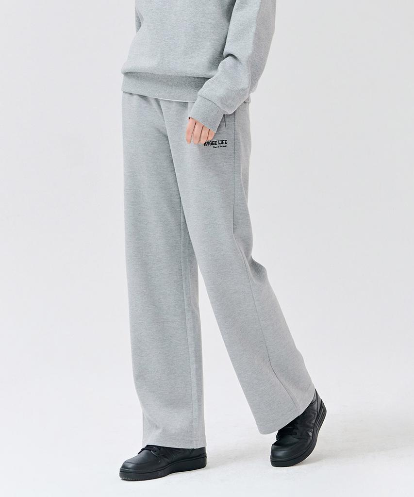 Chase Cult Unisex Essential Straight Pants - Grey