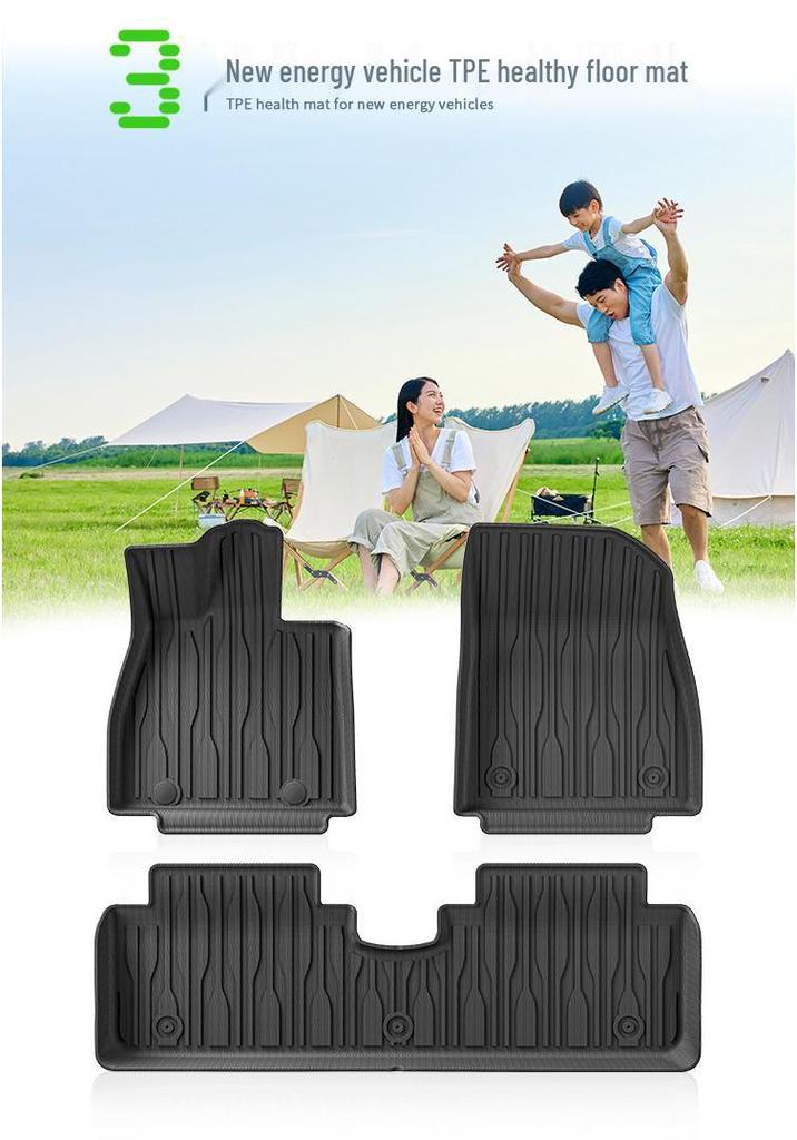 Custom TPE Floor Mats for BYD Qin L DM-i, Eco-Friendly Trunk Mats