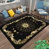 Mysterious Gold Eye Zodiac Rug Suitable for use as an anti-slip game mat for living room and bedroom sofas