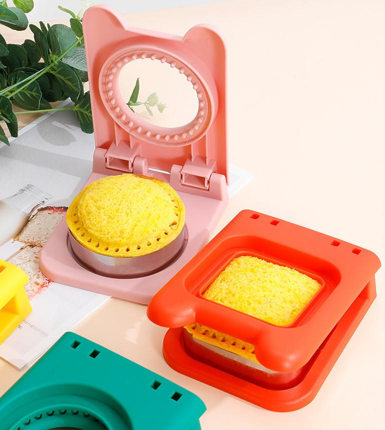 1pc Sandwich Cutters Vegetable Fruit Shape Cutter Bento Box DIY Bread Toast Mold Lunchbox Accessories