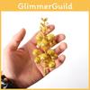 Elegant 15 Sparkling Gold Glitter Berry Decorations For Holiday Wreaths Or Garlands