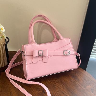 Sac pour femme simple et décontracté pour les trajets quotidiens, nouveau sac carré tendance et à la mode, sac à main de style coréen, sac à porter sous le bras pour femme