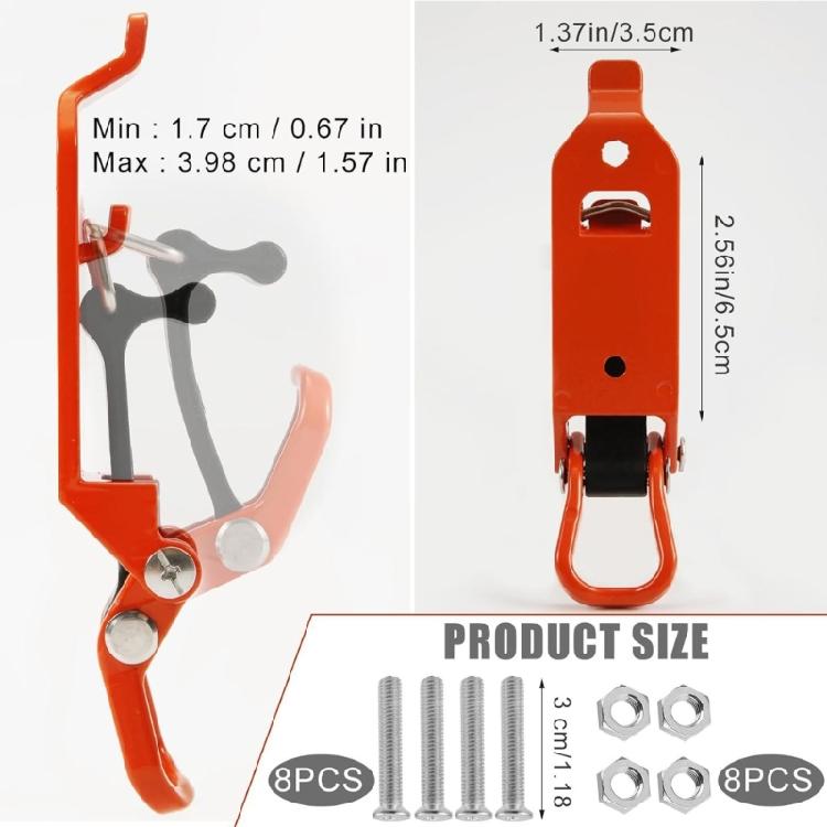 Schaufelhalter Klemme Gestell Montagehalterung Langstielwerkzeug Schaufelmontagesatz