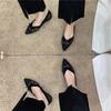 Fashion Korean Style Young Office Slip-on Ladies Footwear Popular Luxury Brand Chic and Elegant High Quality Fashion Women's Flat Shoes