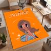 Karol G (5) Covor de birou personalizat cu nume Decor elegant pentru sufragerie, dormitor, bucătărie