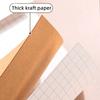 153080sheets 15x10cm Blank Kraft Paper Hand Paint Card Double Sided Word Card Student Message Card Gift Greeting Card Paper