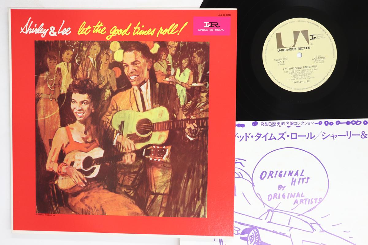 

LP Record SHIRLEY LEE Let The Good Times Roll LAX302 UNITED ARTISTS 1978 Japan SoulFunk Used