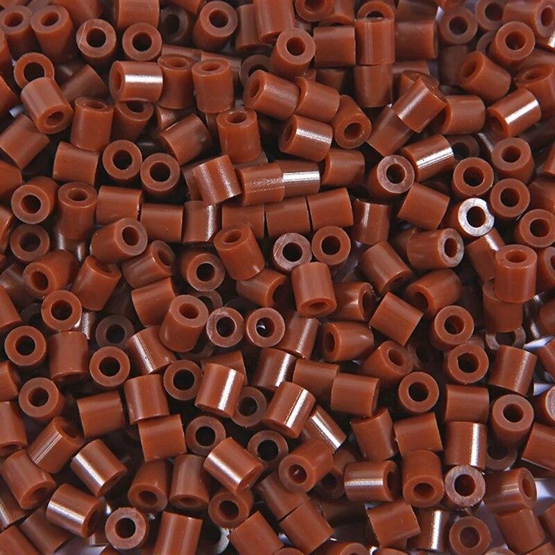 500pcs/Pack 5mm Fuse Beads Pixel Puzzle Iron Beads for Kids Melting Beads DIY High Quality Handmade Gift Educational Toy
