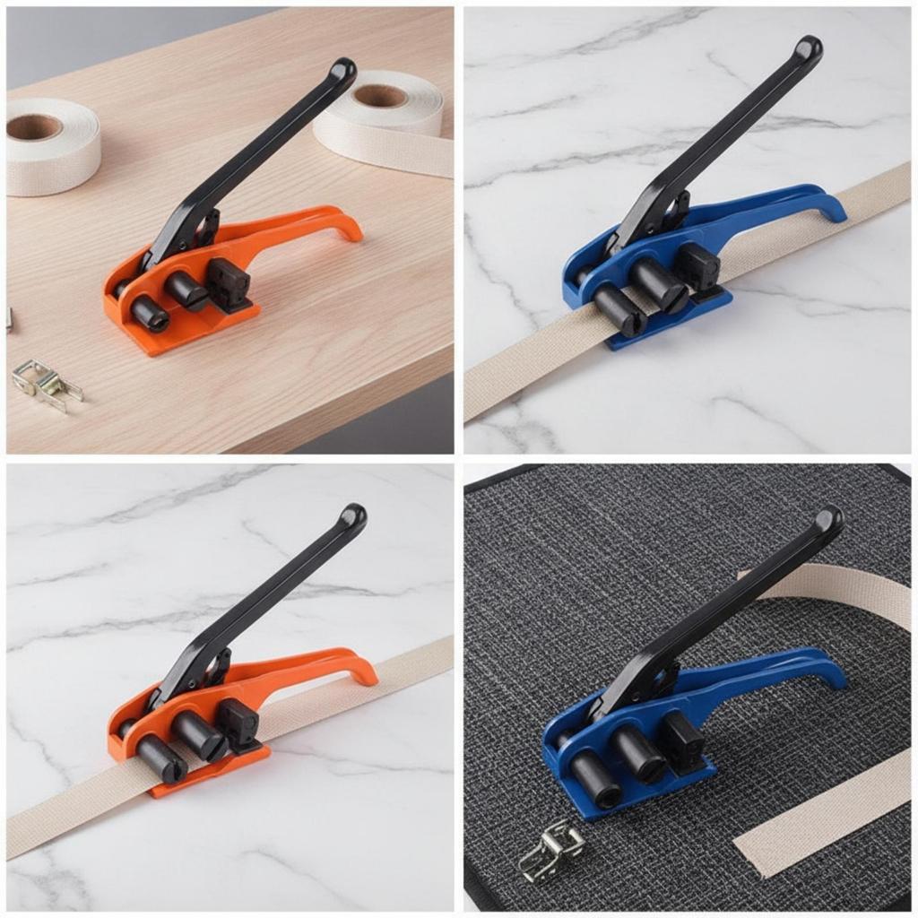 Manual Fiber-Strap Tensioning Tool Heavy-Duty for Shipping Personnel