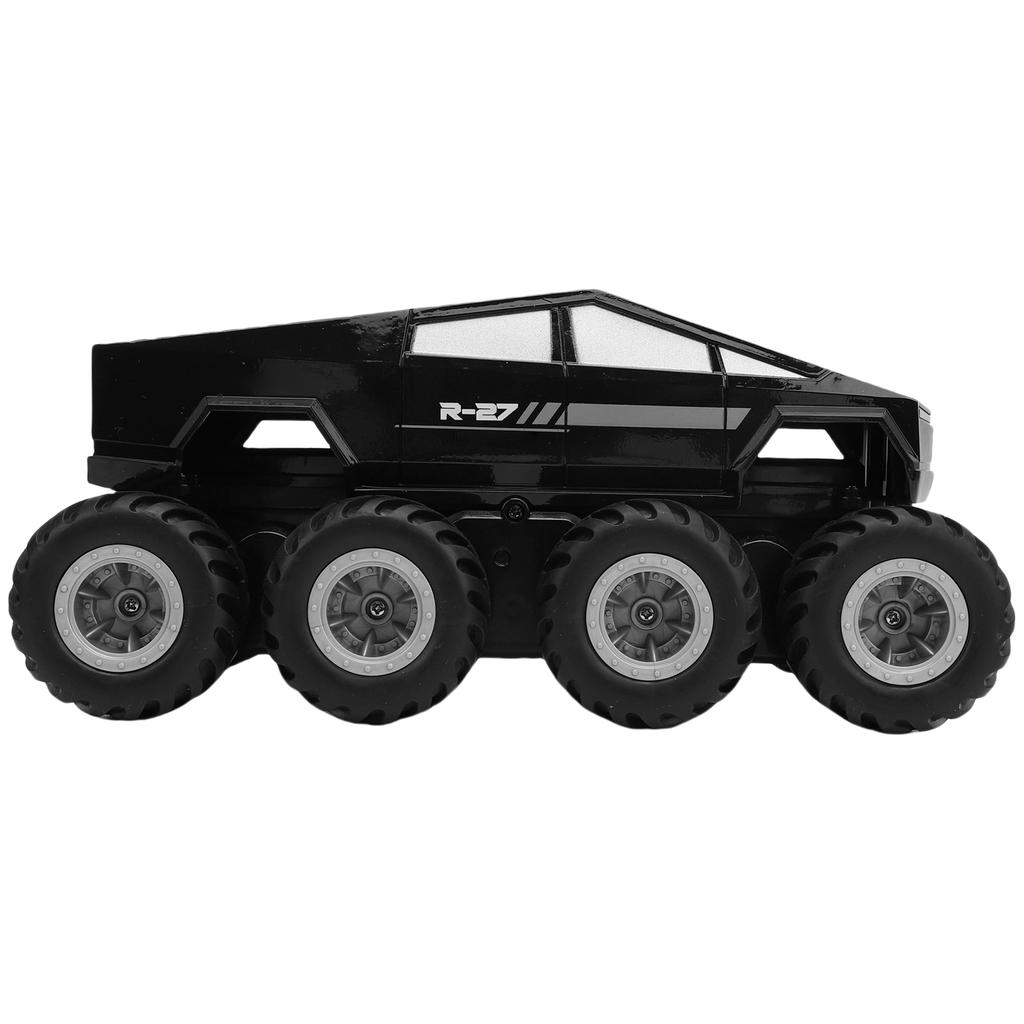 2.4G RC Truck, Remote Control Car for Kids, Water and Land All Terrain Toy, 360 degrees  Rotating 8WD Off Road Vehicle,