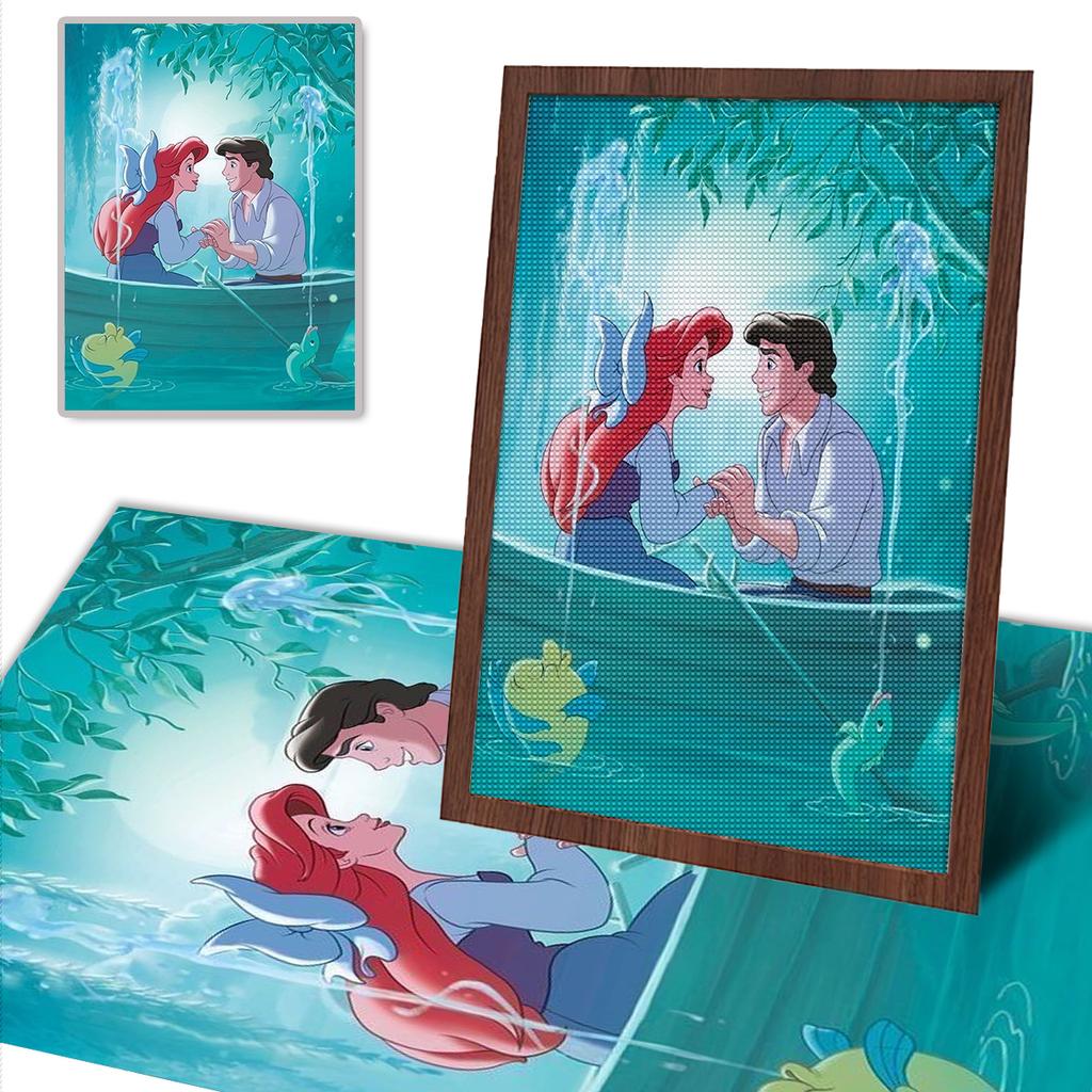 5D Diy Diamond Painting The Princess on A Tryst Full Drill Rhinestones Mosaic Embroidery Handmade Products Home Decor Gift