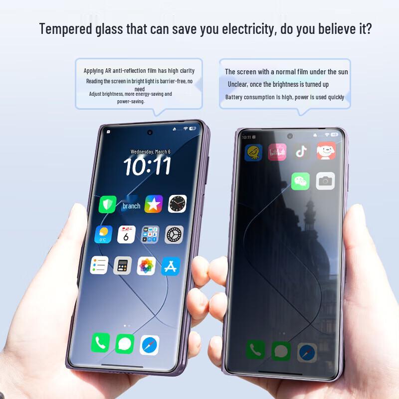 Huawei Mate X3/X5 Folding Phone AR Tempered Glass Screen Protector