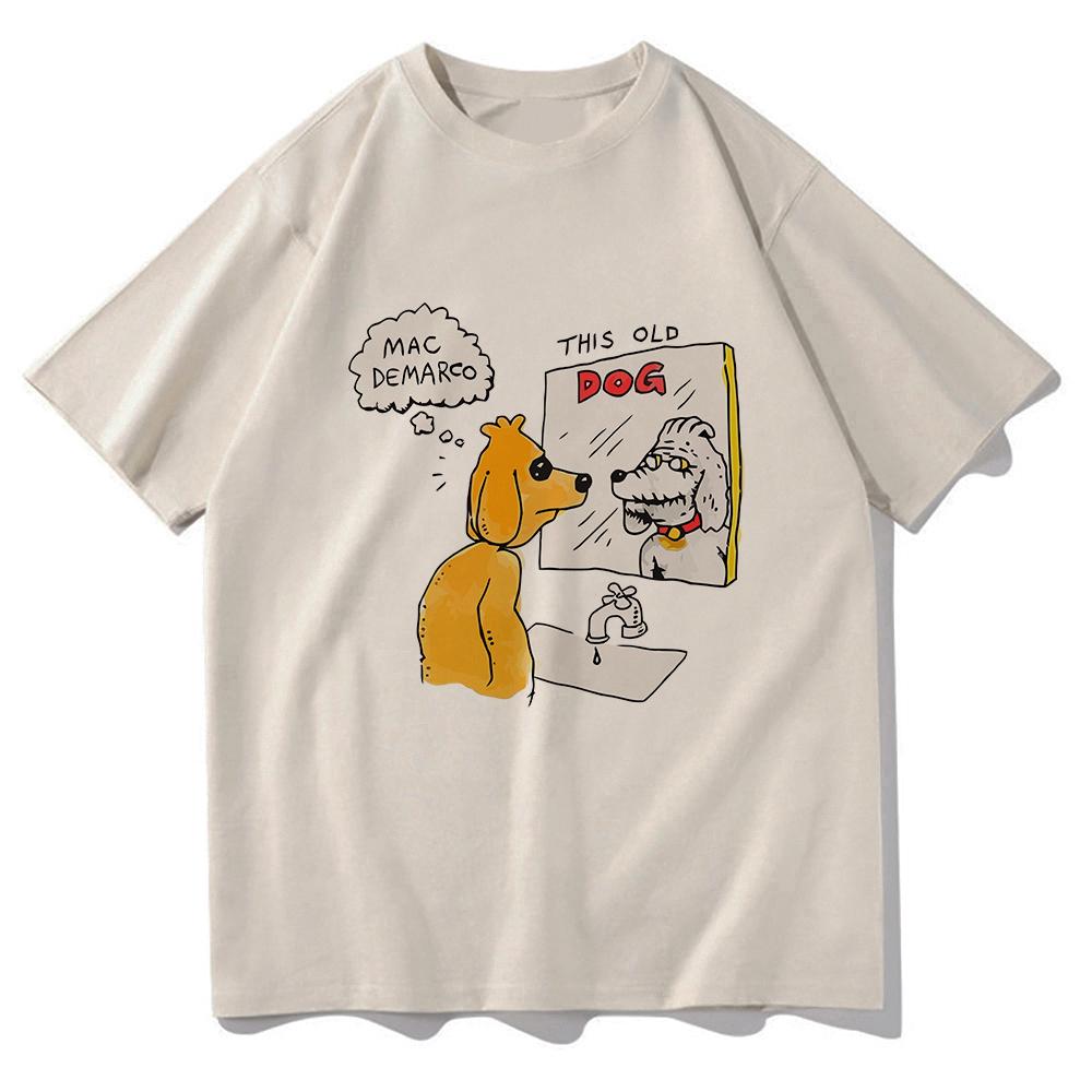 

Mac DeMarco This Old Dog Футболка 2025 Смішний Чоловічий та Жіночий Одяг Одяг Хараджуку Літні Топи Унісекс Графічні Футболки Літо 3XL
