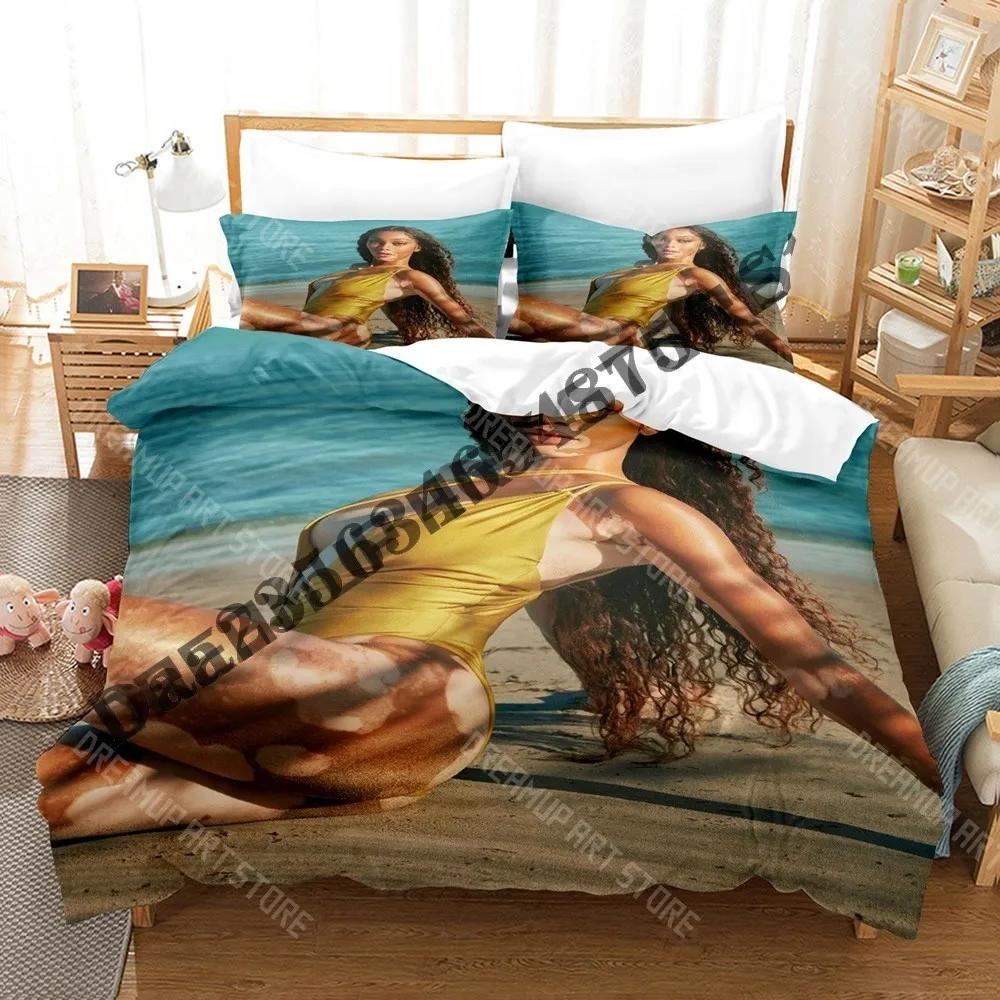 3D Print Winnie Harlow Bedding Set Single Twin Full Queen King Size Bed Set Adult Kid Bedroom Duvetcover Sets Game Anime Bed