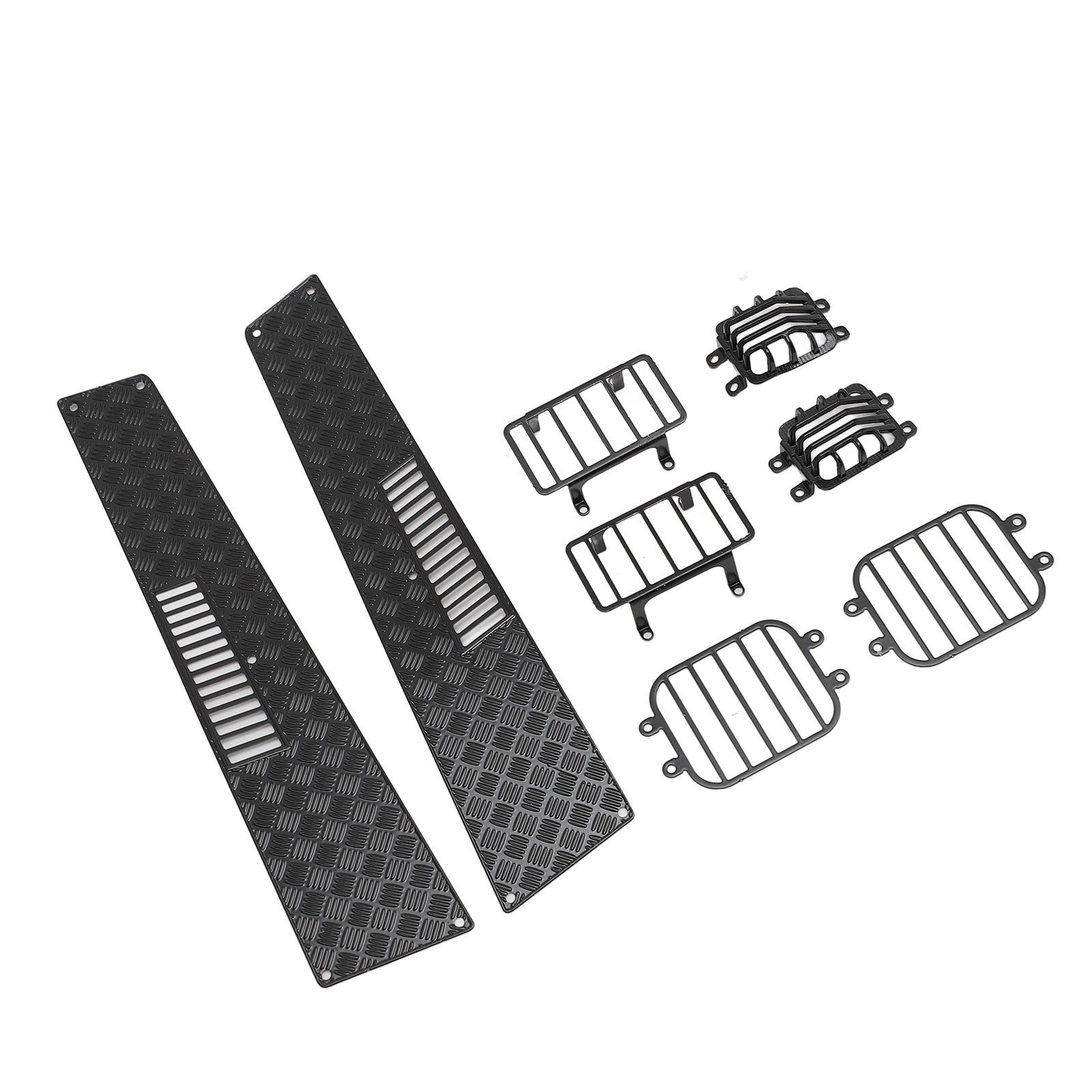 

Light Cover Set for G500 G63 RC Car Headlight Cover Rear Side Lamp Guard Kit RC Engine Hood Cover