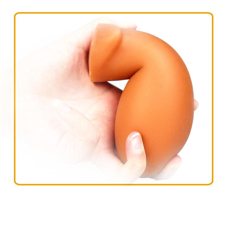 Liquid Silicone Dragon Egg Vaginal & Anal Plug - Portable and Popular