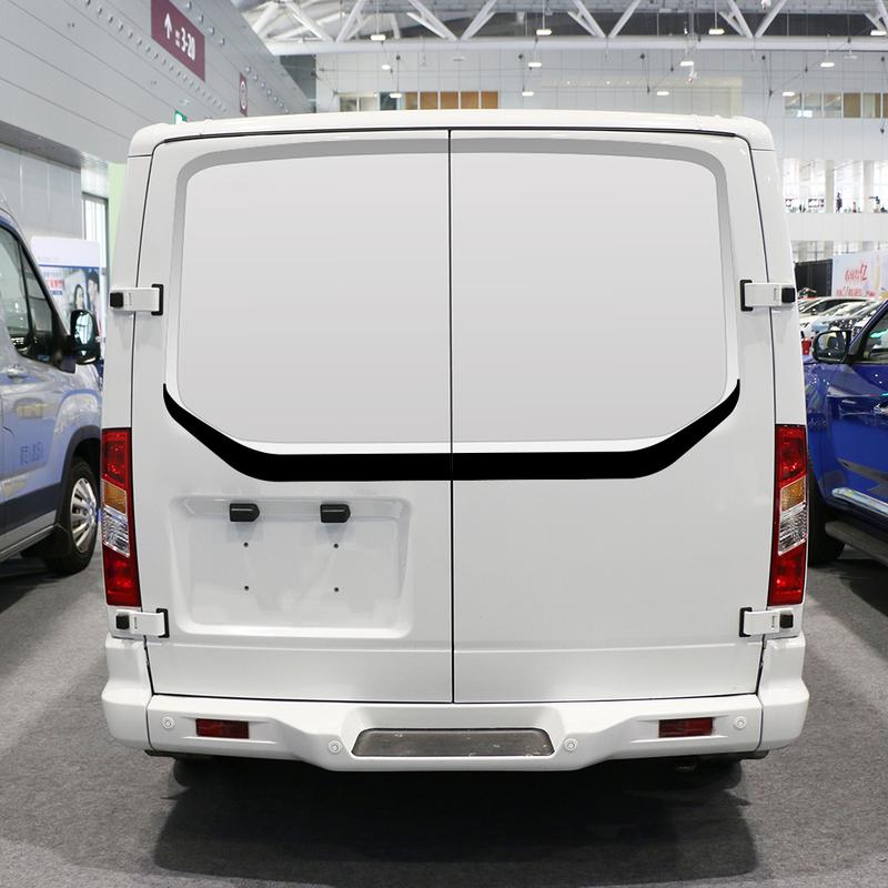 Car Rear Door Vinyl Decals Stripes Graphics Automobile Exterior Sticker Decoration Auto Accessories For Ford Transit Custom