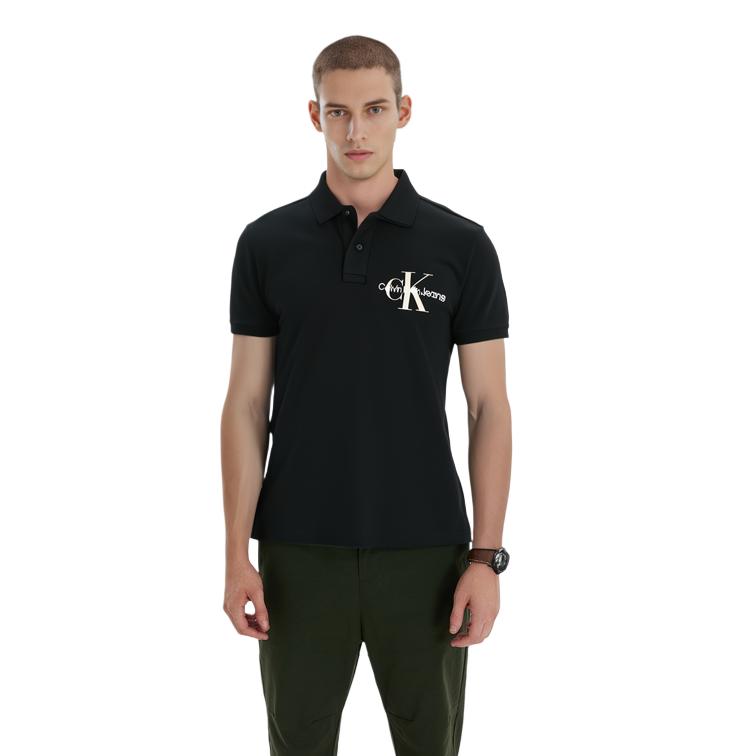 CALVIN KLEIN Polo Shirt Men's Black J30J322451-BEH
