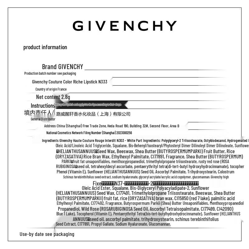 Givenchy Lipsticks & Lip Balms