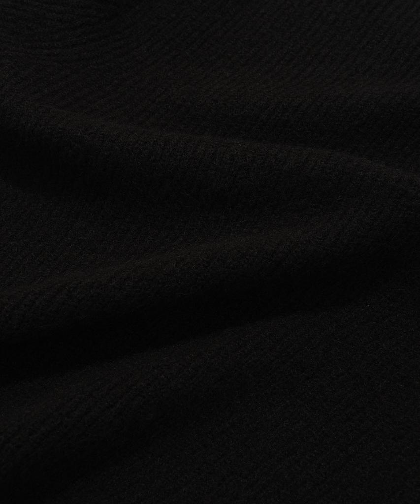 FALLETT Slit Button Knit Black