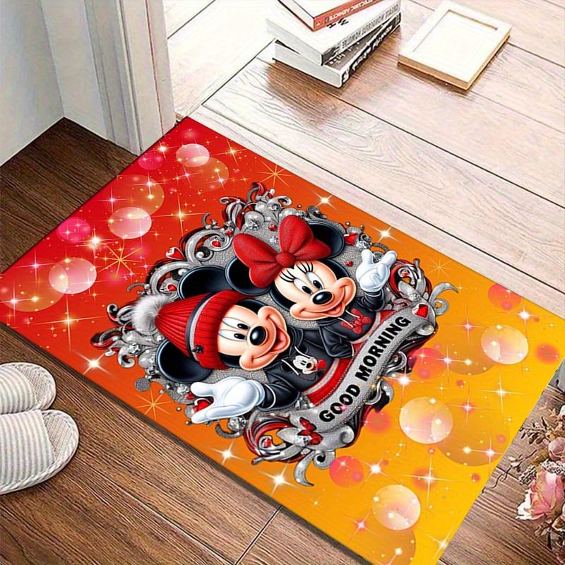 

1pc Mickey Mouse Good Morning Home Decor Carpet Office Rug Chair Cover Outdoor Giftz4123 60cm by 90cm