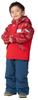 [Onyon] Ski Wear RES57002 Kids Snowsuit RED X N.BLU 110