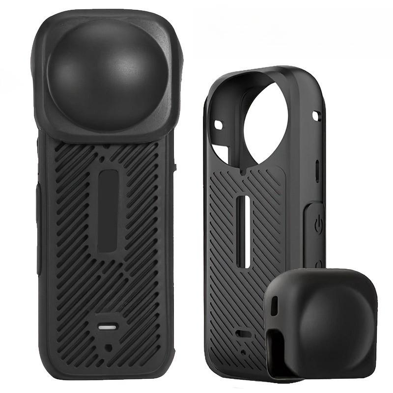 X3/X4/X5 Lens Cap for Insta360 X5 X3 X4 Camera Lens Guard Silicone Protective Cover Anti-Scratch Lens Protector Accessories