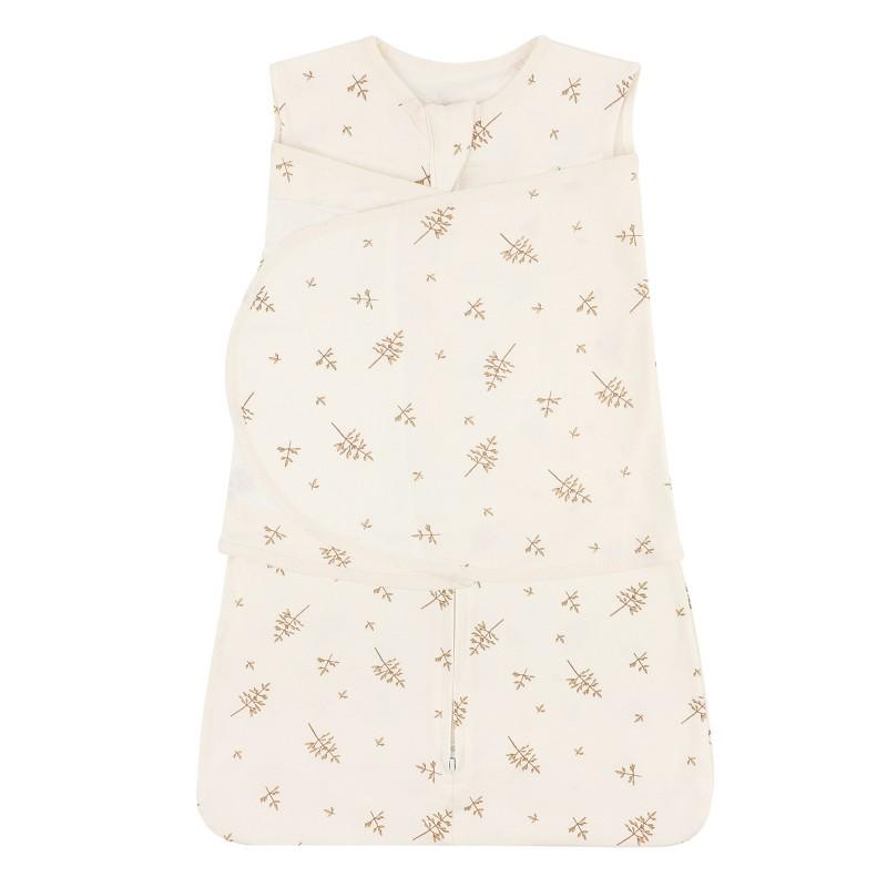Infunsi Baby Sleep Sack Cotton Swaddle Wrap Newborns Anti-Startle Silent Magic Sticker 0-12 Months All