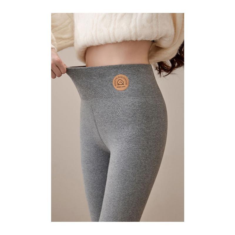 Women S Fleece Lined High Waist Thermal Leggings Winter Warm Pants