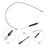 Replacement Lawn Mower Control Cable Compatible with Models E100 E110 E120 E130 L100 L105 L107 Part GY22387 Plastic and Metal