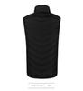 Men's Dual Control USB Heated Vest - 11 Zone, 3 Temperature Settings for Winter